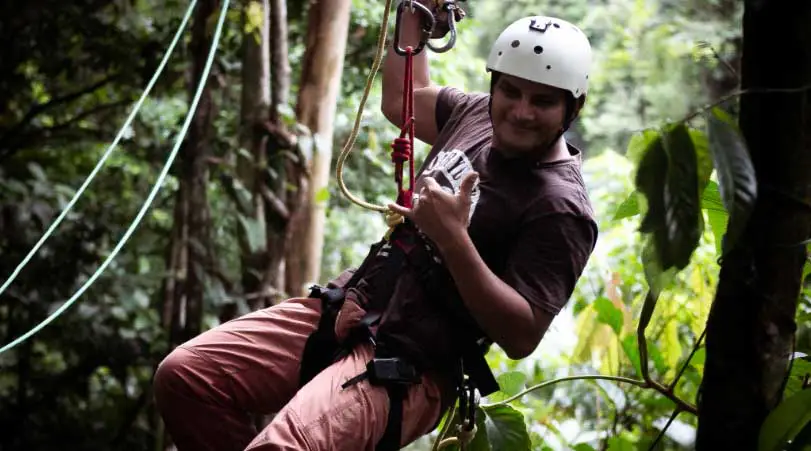 Zip Line Rio Rio Celeste Zip-lining - Onca Tours