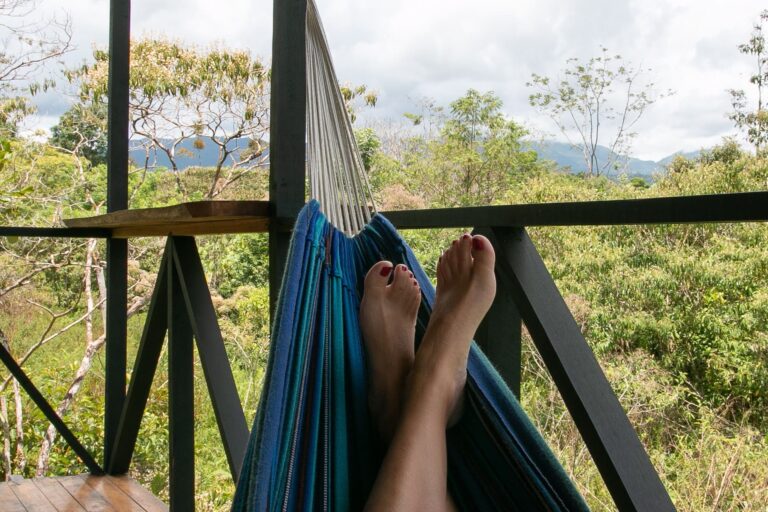 A hammock POV