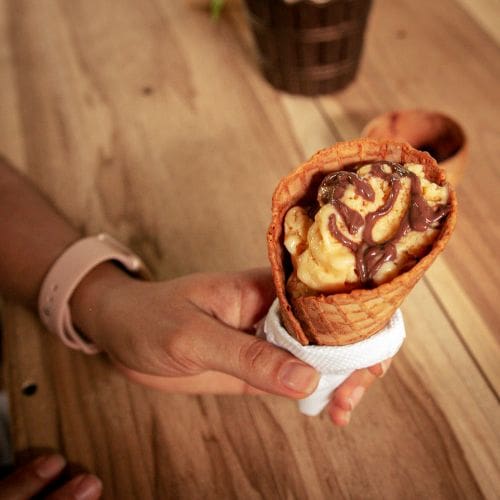 Cacao Ice cream